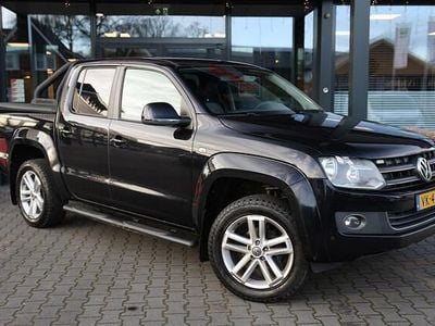 Zwart Gebruikt 2014 VW Amarok Highline Pickup | € 14.995
