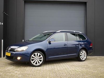 Blauw (metallic) Gebruikt 2011 VW Golf Highline Stationwagen | € 3.750 (Eerlijke prijs)