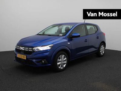 tweedehands Dacia Sandero 1.0 TCe 90 Expression | Navigatie | Airco | Cruise Control | Apple Carplay / Android Auto | Parkeersensoren | Mistlampen Voor | Bluetooth Telefoonvoorbereiding |