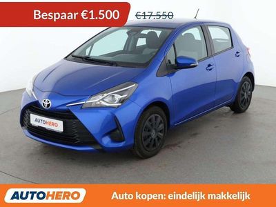 Blauw Occasion 2019 Toyota Yaris Comfort Hatchback | € 16.249 (Eerlijke prijs)