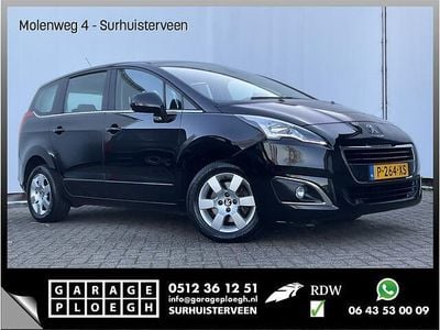 Zwart Occasion 2016 Peugeot 5008 Style MPV | € 10.900 (Duur)