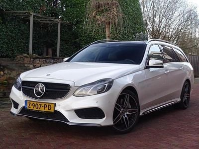 Wit (metallic) Occasion 2013 Mercedes E500 AMG Stationwagen | € 26.850