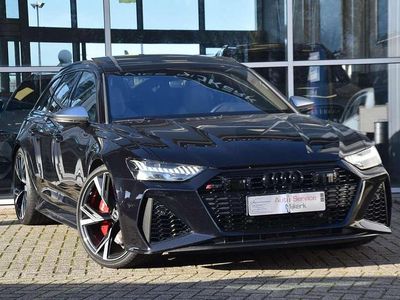 Zwart Occasion 2022 Audi RS6 Exclusive Stationwagen | € 129.995 (Eerlijke prijs)