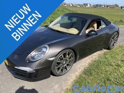 Occasion Porsche 911 Carrera Cabriolet 349 PK (256 kW) 2014 Bruin Cabriolet