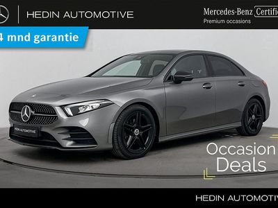 Grijs Occasion 2022 Mercedes A180 AMG line Sedan | € 27.900 (Goede deal)