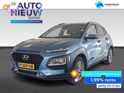 Blauw Gebruikt 2020 Hyundai Kona Premium SUV | € 15.425 (Eerlijke prijs)