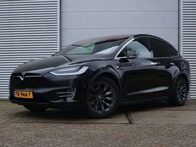 Zwart, metallic lak Occasion 2018 Tesla Model X SUV | € 39.999 (Duur)