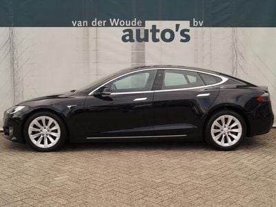 Occasion Tesla Model S 350 kW (476 PK) 2018 Zwart Hatchback