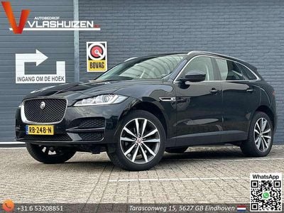 Zwart Gebruikt 2017 Jaguar F-Pace Portfolio SUV | € 12.350