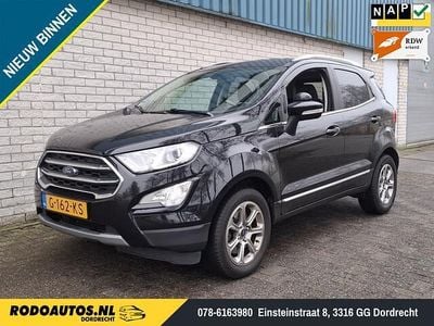 Occasion Ford Ecosport Titanium 125 PK (91 kW) 2019 Zwart (metallic) SUV