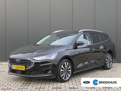 Zwart Occasion 2023 Ford Focus Titanium X Stationwagen | € 22.940 (Eerlijke prijs)