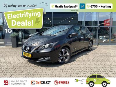 Zwart, metallic lak Gebruikt 2020 Nissan Leaf N-Connecta Hatchback | € 14.950 (Eerlijke prijs)