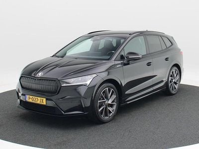 Occasion Skoda Enyaq iV SportLine 132 kW (180 PK) 2022 Zwart SUV