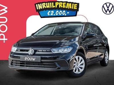 Zwart Nieuw 2025 VW Polo Edition Hatchback | € 26.950 (Super prijs)
