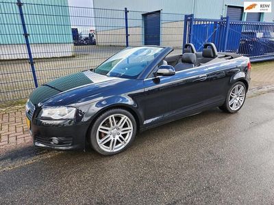 Zwart Occasion 2009 Audi A3 Cabriolet Attraction Cabriolet | € 7.450 (Eerlijke prijs)