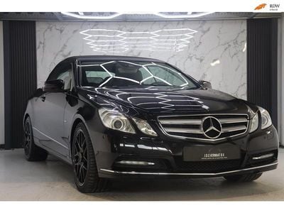 Zwart Occasion 2012 Mercedes E350 Elegance Cabriolet | € 18.495 (Super prijs)