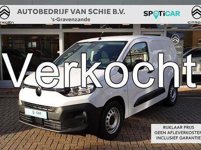 Nieuw Citroën Berlingo 11 kW (15 PK) 2025 Wit MPV