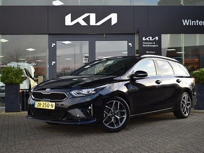 Zwart (metallic) Occasion 2019 Kia Ceed Sportswagon GT Stationwagen | € 19.945 (Duur)
