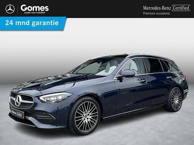 Occasion Mercedes C180 Luxury 170 PK (125 kW) 2023 Blauw Stationwagen