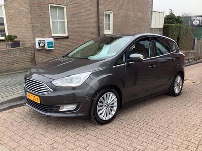 Grijs (metallic) Occasion 2017 Ford C-MAX Titanium MPV | € 8.950 (Eerlijke prijs)