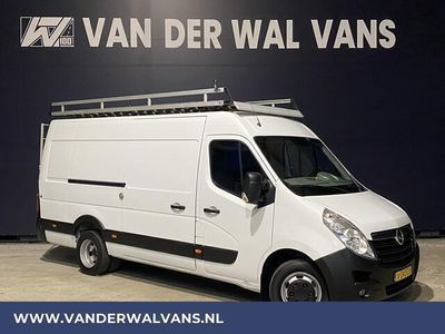 tweedehands Opel Movano 2.3CDTI 164pk L3H2 Dubbel lucht Euro6 Airco | Omvormer | 3500kg Trekhaak | Imperiaal | Trap omvormer, parkeersensoren, navigatie, cruisecontrol