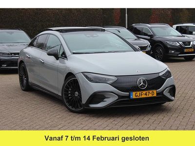 Grijs (metallic) Occasion 2023 Mercedes EQE350 AMG line Sedan | € 49.950 (Iets duurder)
