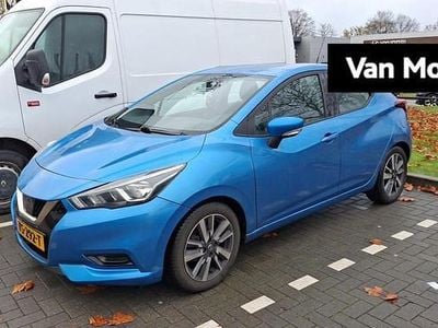 Occasion Nissan Micra Acenta 90 PK (66 kW) 2018 Blauw Hatchback