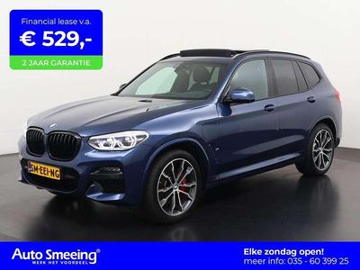 Phytonicblau metallic (c1m) Occasion 2021 BMW X3 M Sport SUV | € 40.945 (Goede deal)