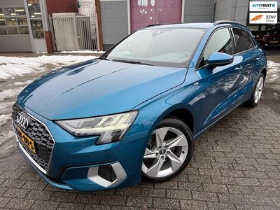 Occasion Audi A3 Sportback S-Line 122 PK (89 kW) 2021 Blauw Hatchback
