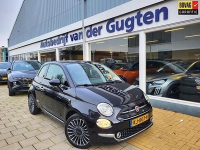 Occasion Fiat 500 Lounge 80 PK (58 kW) 2016 Zwart (metallic) Hatchback