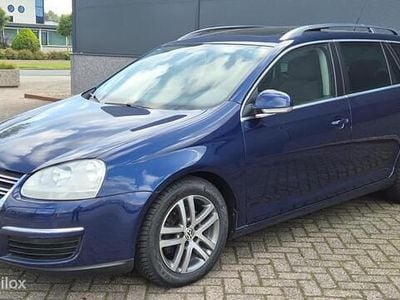 Blauw Occasion 2009 VW Golf V Highline Stationwagen | € 2.399 (Goede deal)