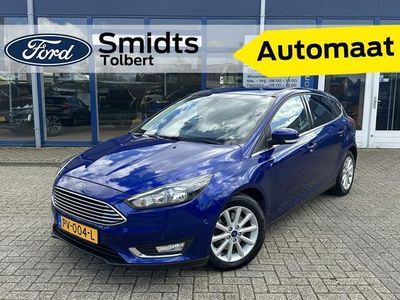 tweedehands Ford Focus 1.5 EcoBoost 150 pk Titanium | Trekhaak | Navi | Cruise | Keyless entry | Voorruit verw. | 100% dealer onderh.