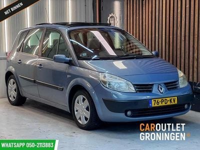 Blauw Occasion 2004 Renault Scénic II Authentique MPV | € 2.990 (Eerlijke prijs)