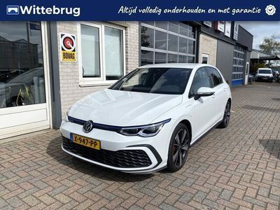 tweedehands VW Golf VIII 1.4 eHybrid GTE / AUTOMAAT/ 245 PK/ PARK. SENSOREN/ MATRIX/ STOEL EN STUUR VERWARM./ ADAPT. CRUISE/ APP CONNECT/ CLIMA/ DAB/ 18" LMV/