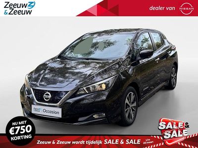 Occasion Nissan Leaf Acenta 160 kW (218 PK) 2019 Zwart Hatchback