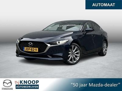 Nieuw Mazda 3 Exclusive-Line 140 PK (102 kW) 2025 Blauw Sedan