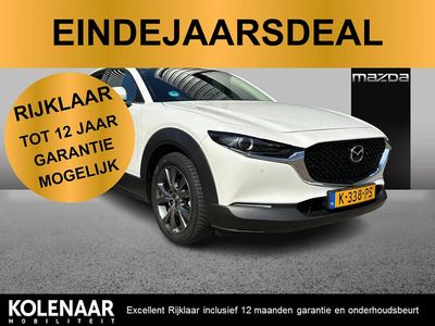 Snowflake white pearl Gebruikt 2021 Mazda CX-30 Luxury SUV | € 22.895 (Eerlijke prijs)
