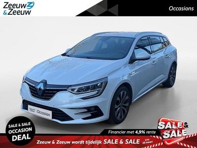 Occasion Renault Mégane GrandTour Intens 140 PK (102 kW) 2021 White (teqnc) Stationwagen