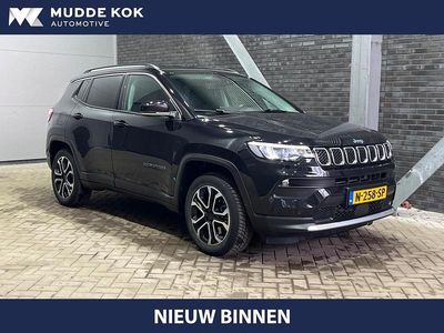 Zwart Occasion 2021 Jeep Compass Limited SUV | € 22.700 (Eerlijke prijs)