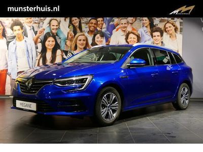 tweedehands Renault Mégane IV Estate 1.6 E-Tech Plug-In Hybrid 160 Intens - Cruise control adaptief, Head-up display, Bose audio