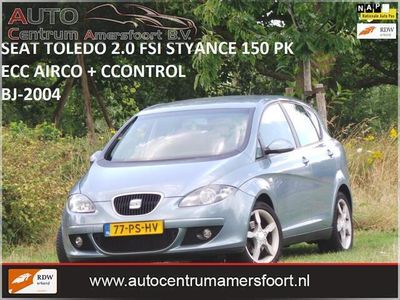 Blauw Gebruikt 2004 Seat Toledo Stylance Sedan | € 1.949