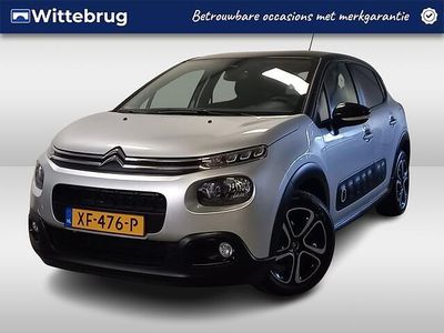 Grijs Occasion 2019 Citroën C3 Feel Hatchback | € 9.925 (Eerlijke prijs)