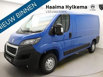 tweedehands Peugeot Boxer 2.2 BlueHDi L2H1 3.0t 120 PK | Handgeschakeld | 3-Zits | Verzwaarde vering | Radio | Airco | Elektrische ramen | Cruise Control | USB | 12V | Voorraad | Direct leverbaar