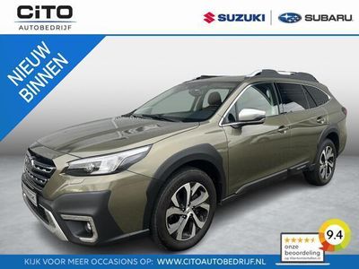 tweedehands Subaru Outback 2.5i Premium | Eyesight | Webasto standkachel | Harman Cardon | Bruin leer