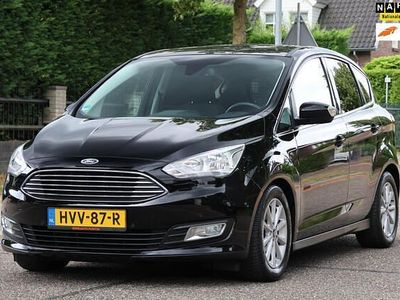 Zwart Occasion 2017 Ford C-MAX Titanium MPV | € 9.945 (Eerlijke prijs)