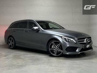 tweedehands Mercedes 180 C-KLASSE EstateAMG Edition Leer Sfeerver. NAP