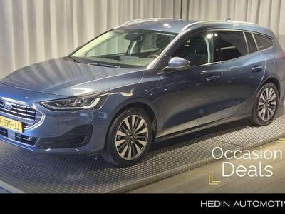 Blauw Occasion 2022 Ford Focus Titanium X Stationwagen | € 19.945 (Eerlijke prijs)