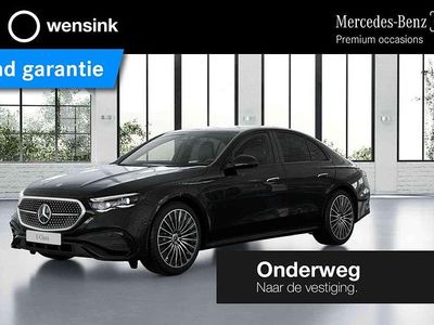 Zwart Gebruikt 2024 Mercedes E300 AMG line Sedan | € 65.850 (Duur)