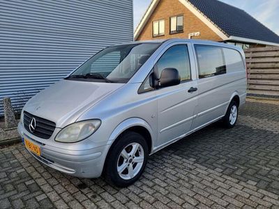 tweedehands Mercedes Vito 109 CDI 320 Lang DC Ambiente luxe Airco Bj:2004 NA