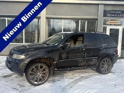 Zwart Occasion 2004 BMW X5 SUV | € 6.750